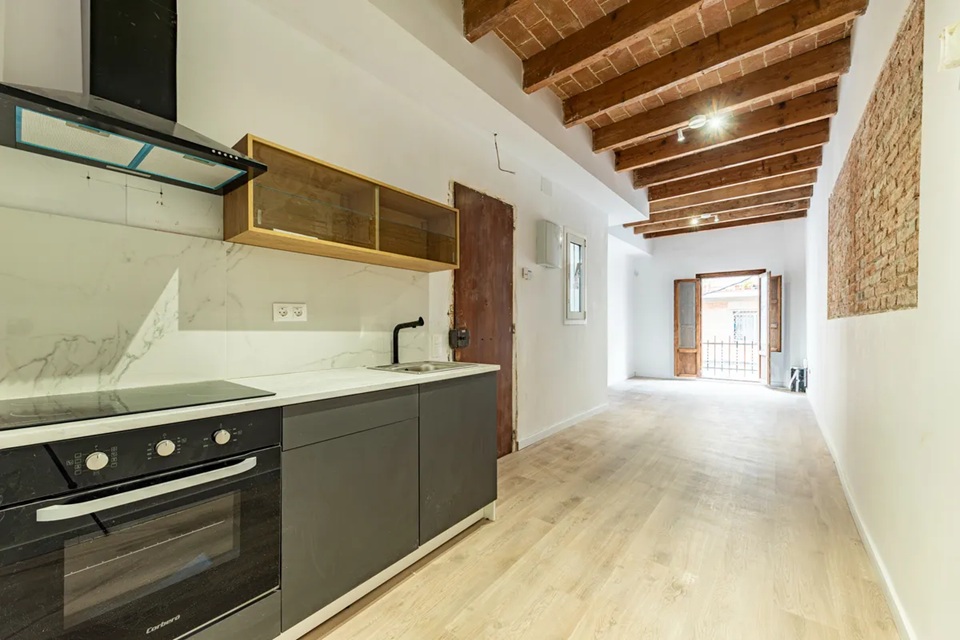 Restored flat of 58 m2 in Nou Barris, Prosperitat